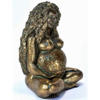Gaia Mother Earth Statue - Bronze
