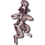 Pan the Piper Greek God Sterling Silver Pendant