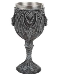 Gothic Dragon Wine Goblet