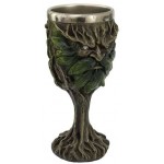 Greenman, Lord of the Forest Wiccan Altar Chalice