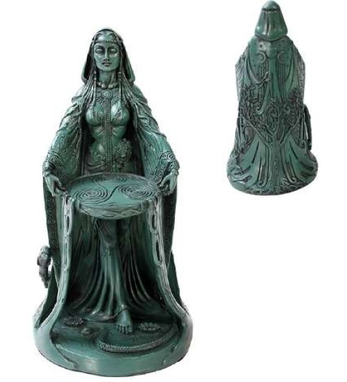 Danu Celtic Goddess Resin Statue