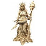 Hecate Greek Goddess of the Underworld Deity Statue