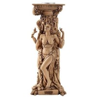 Mother, Maiden, Crone Goddess Candle Holder