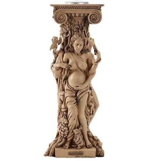 Mother, Maiden, Crone Goddess Candle Holder