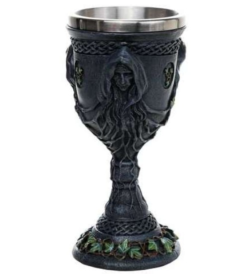 Mother, Maiden, Crone Triple Goddess Goblet