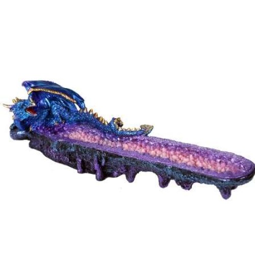 Geode Dragon Incense Burner