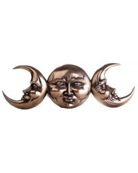 Triple Moon Goddess Plaque