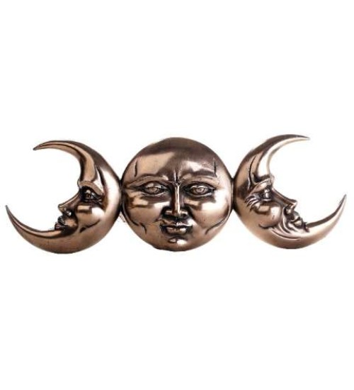 Triple Moon Goddess Plaque