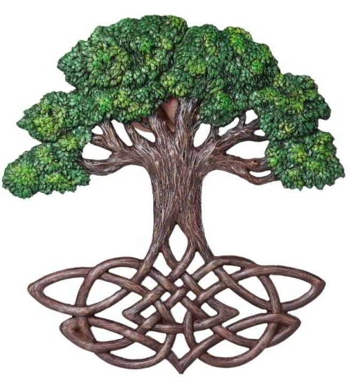 Tree of Life Celtic Knot Wall Plaque