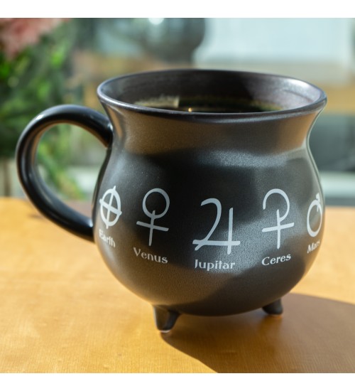 Astrology Alchemy Cauldron Mug - 32 oz