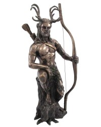 Herne the Hunter Horned Forest God Statue