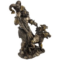 Hades Greek God of the Underworld Bronze Resin Statue