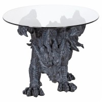 Shire Dragon Glass Topped Coffee Table