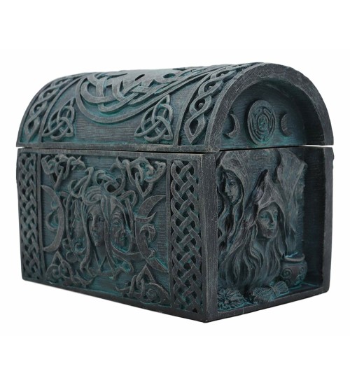 Maiden, Mother, Crone Triple Goddess Altar Box