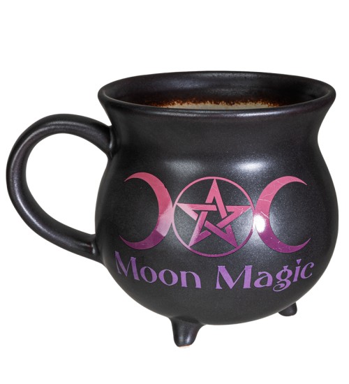 Moon Magic Cauldron Triple Moon Large Mug