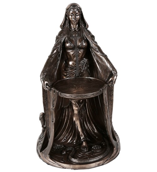 Danu Celtic Goddess Bronze Resin 16 Inch Statue