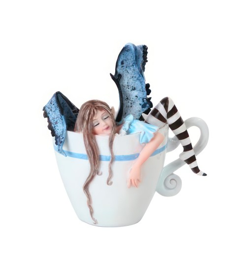 I Need Coffee Fairy Statue