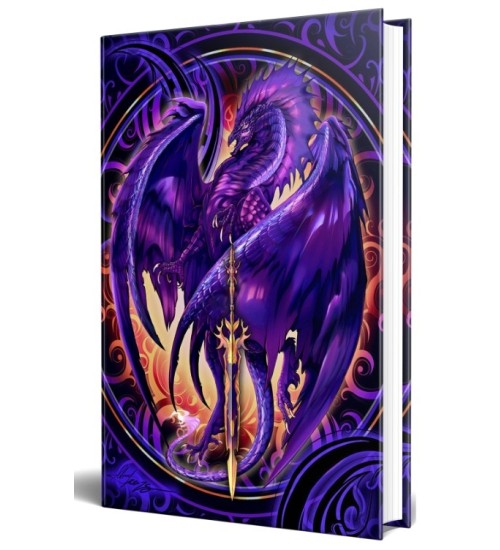 Dragon Nether Blade Embossed Journal