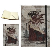 Red Fairy Queen Embossed Journal