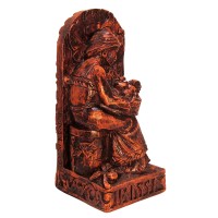 Idunna, Norse Goddess of Fertility Seated Statue