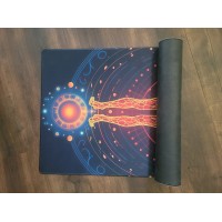 Distance Healing Mat with Chakras