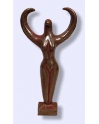 Nile Goddess Small Bronze Statue