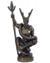 Witch Lord Bronze Statue by Chris Orapello