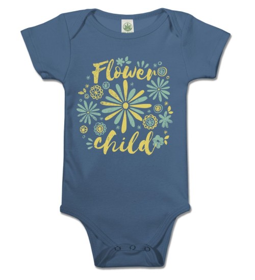 Flower Child Organic Baby Onesie