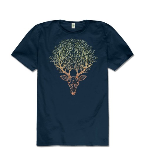 Deer Spirit Hemp T-Shirt