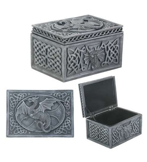 Dragon Celtic Jewelry Box