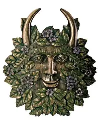 Greenman Spring Wall Plaque