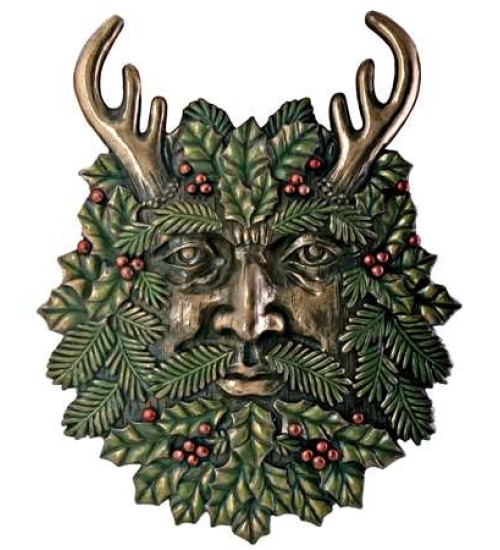 Greenman Fall Wall Plaque