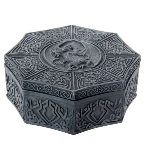 Celtic Dragon Octagonal Box