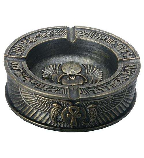 Winged Scarab Egyptian Ashtray or Small Bowl