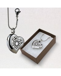 Heart Aromatherapy Locket Necklace