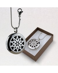 Star Aromatherapy Locket Necklace