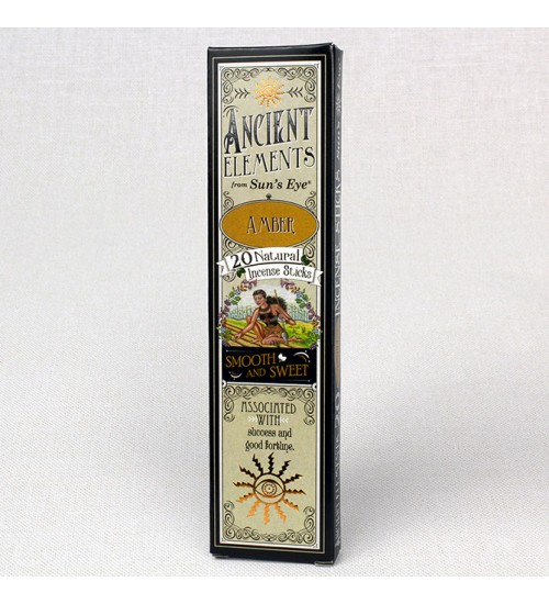 Amber Ancient Elements Incense Sticks