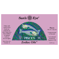 Pisces Zodiac Oil