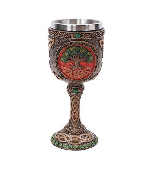 Celtic Tree of Life Wiccan Chalice