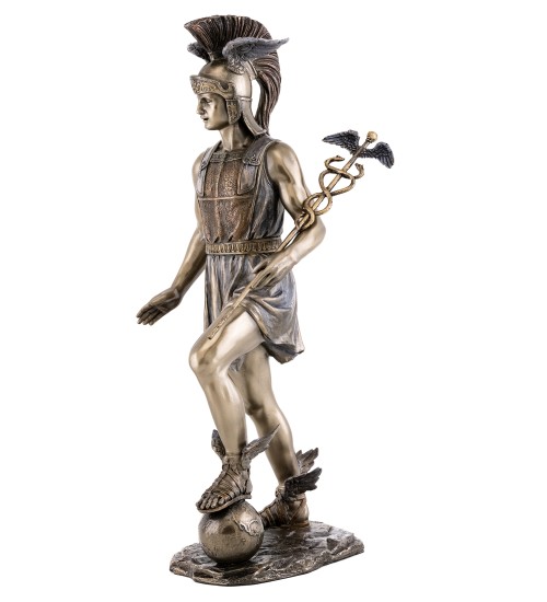 Hermes, Messenger of the Gods Bronze Statue