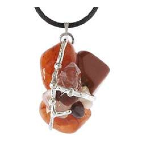 Fertility Goddess Gemstone Amulet