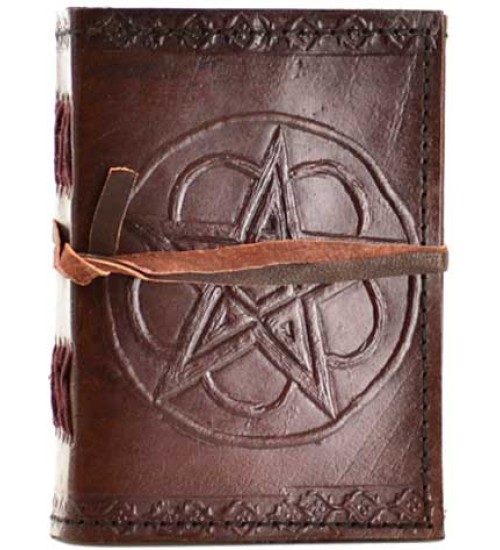 Pentagram Leather Pocket Size Journal