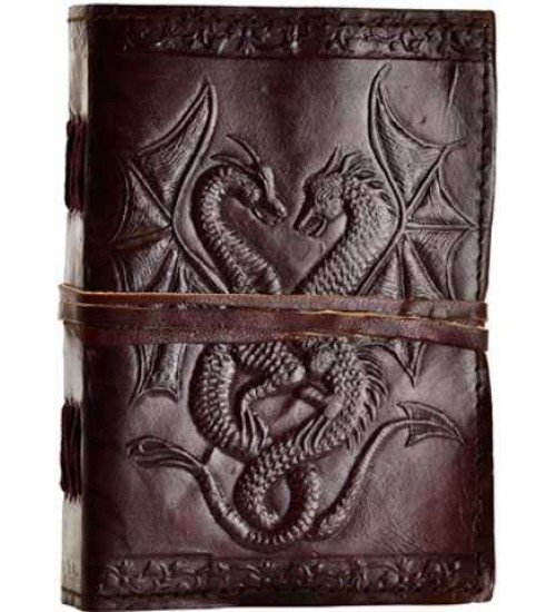 Double Dragon Leather Journal