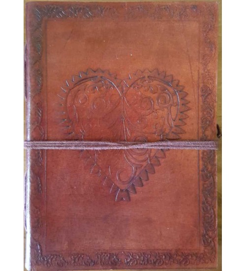 Heart Leather Journal