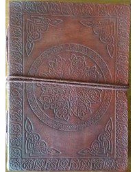Celtic Mandala Leather Journal