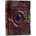 Gods Eye Brown Leather 7 Inch Journal with Latch