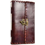 1842 Poetry Leather Blank Book - 9 Inches