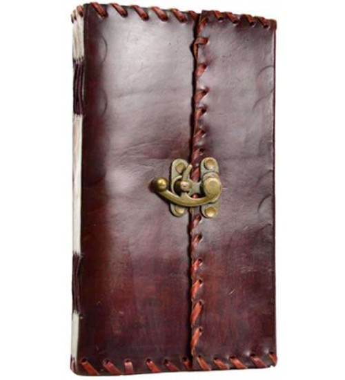 1842 Poetry Leather Blank Book - 9 Inches