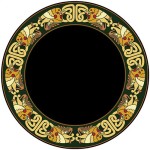 Celtic Birds Acrylic Scrying Mirror