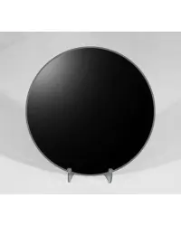 8 Inch Round Black Scrying Mirror